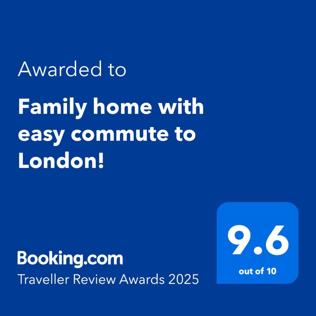 Family Home With Easy Commute To London! 克罗伊登 外观 照片